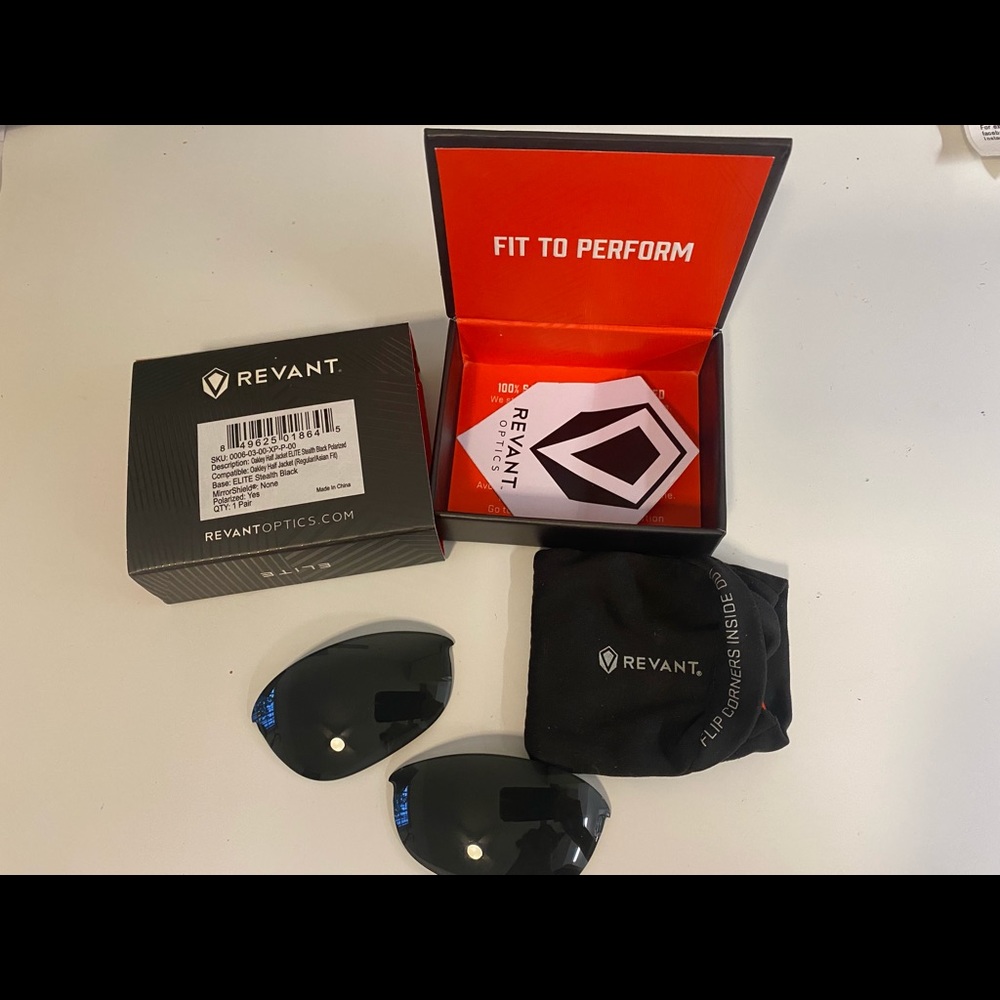 New Oakley Half Jacket Replacement Lenses By Revant Optics- Elite